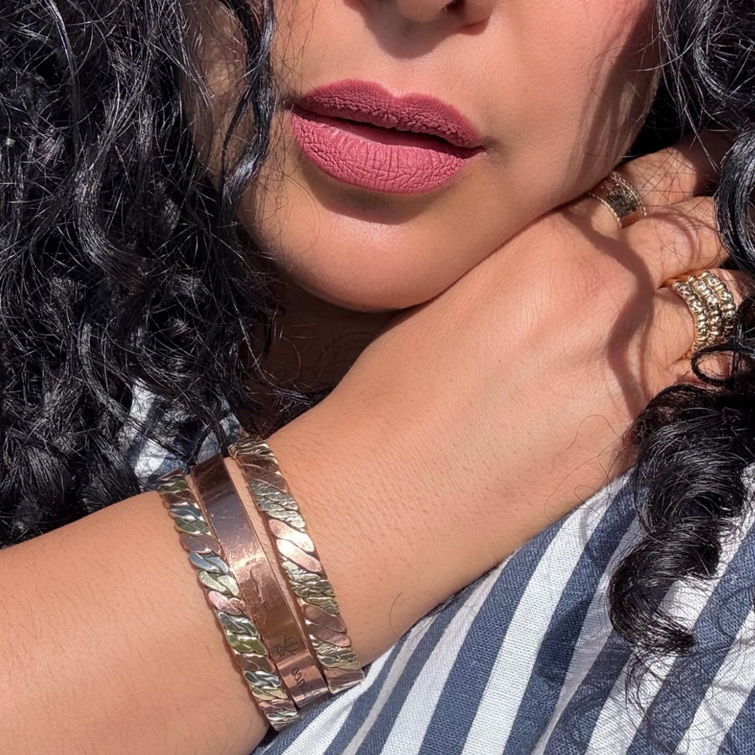 Bracelet 100 % Cuivre Berbère Chic