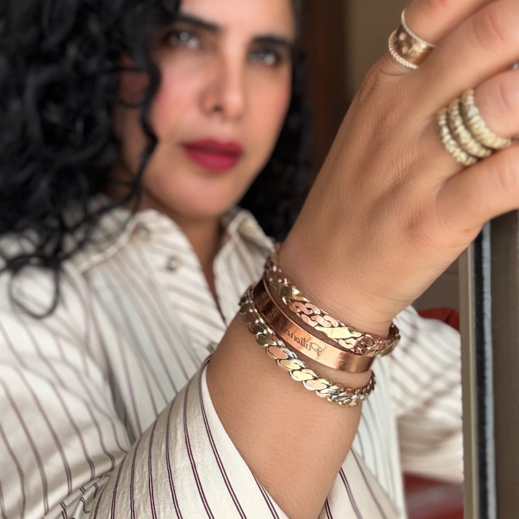 Bracelet 100 % Cuivre Berbère Chic