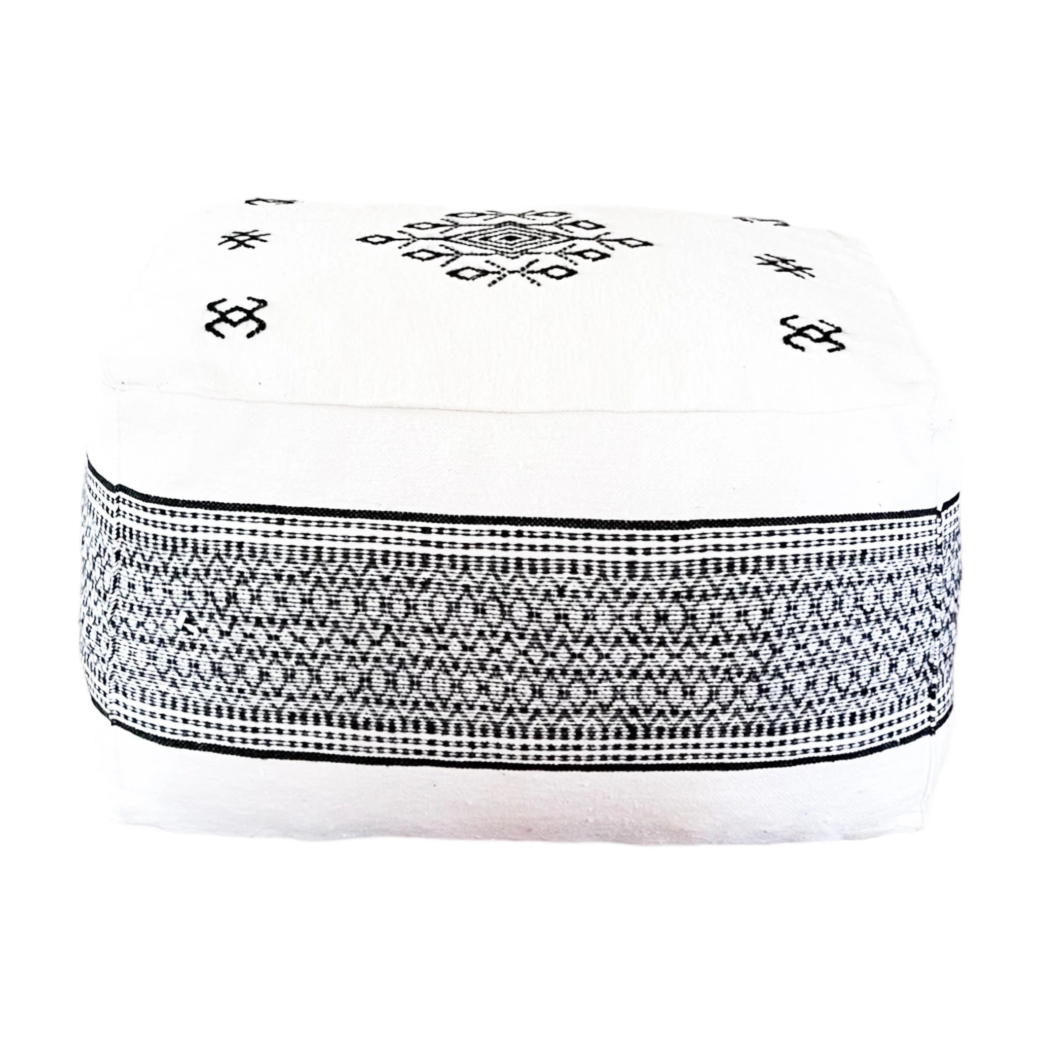 Pouf CHALHA Carré Berbère Chic
