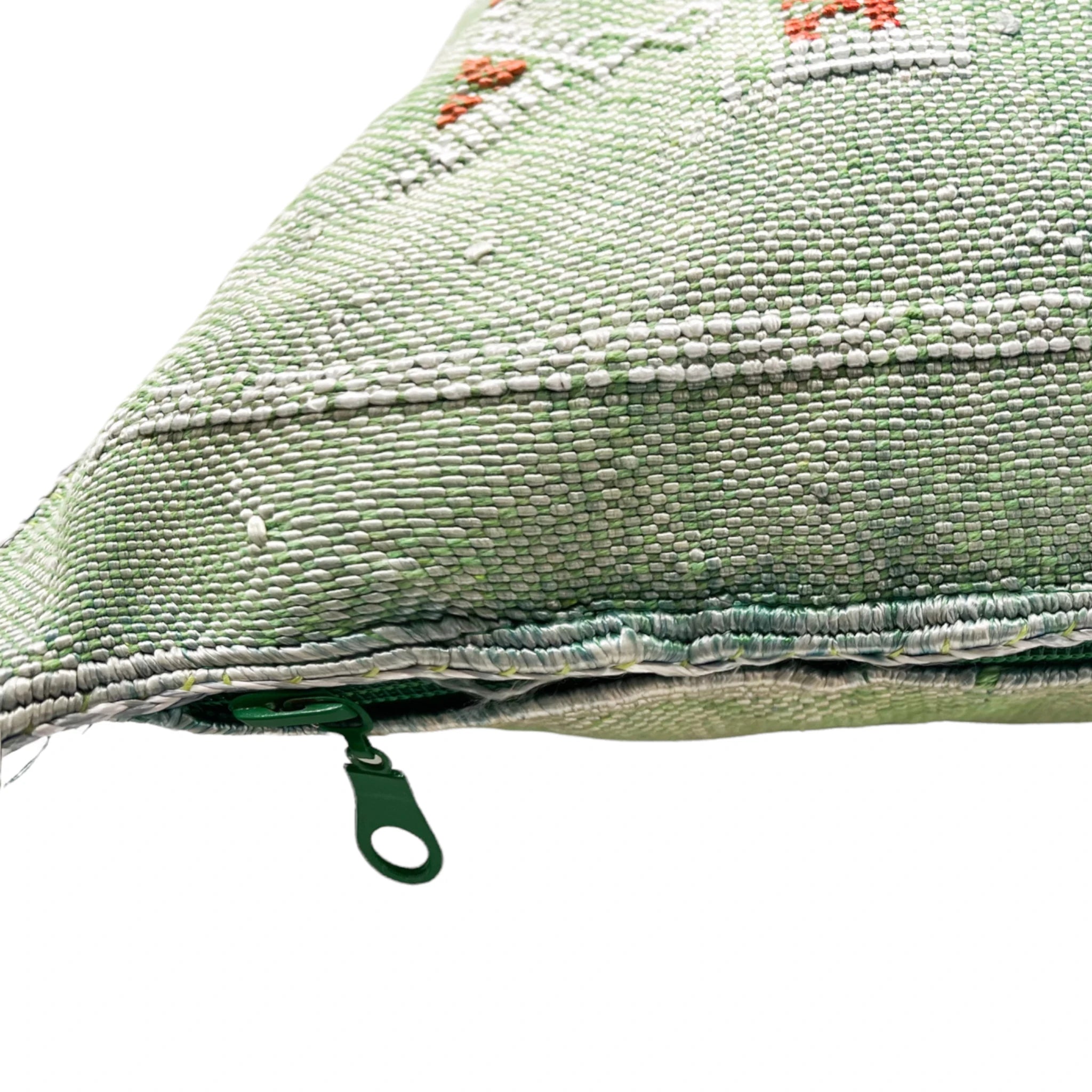 Coussin Sabra Soie de Cactus Vert Clair